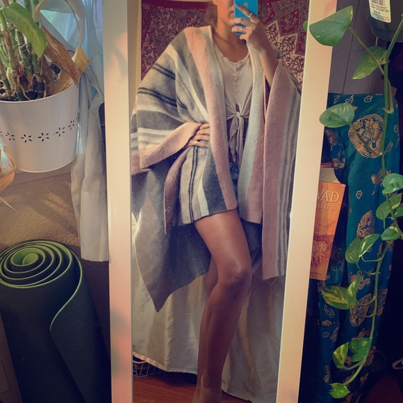 Free People Sweaters - Free people soft fuzzy Shawl